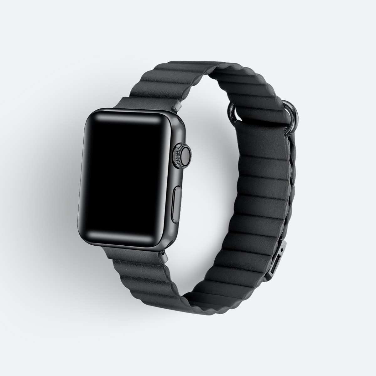 Magnetic Leather Apple Watch Strap