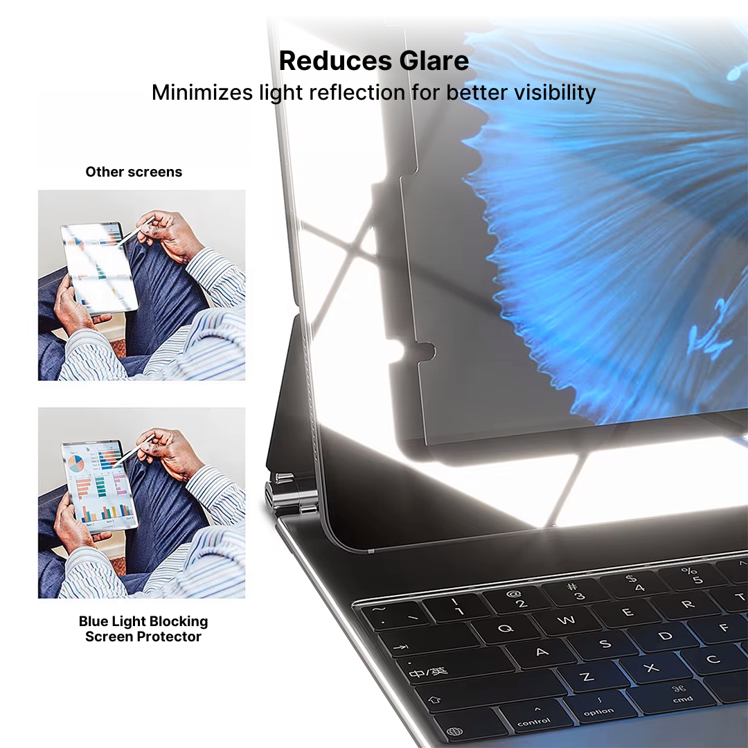 Blue Light Blocking Screen Protector for iPad