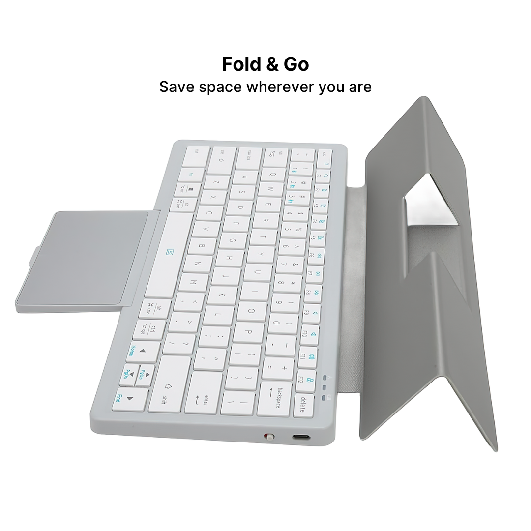 Wireless Portable Keyboard for Tablets and Smartphones