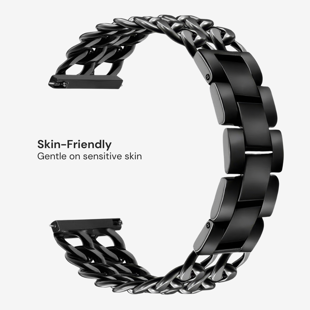 Stainless Steel Chain Link Strap for Samsung Watch