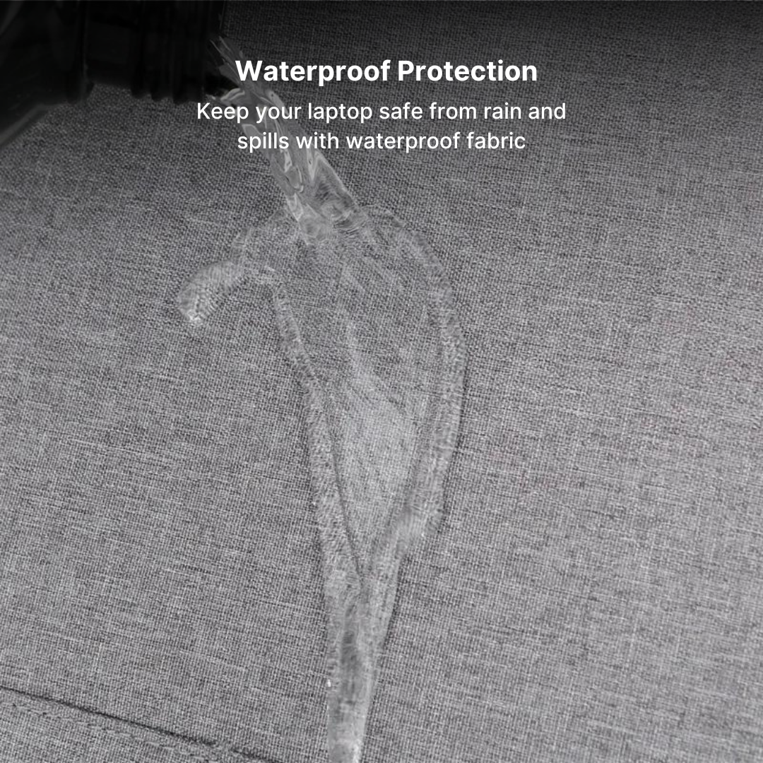 MiniTechPro Waterproof Laptop Bag with Soft Lining