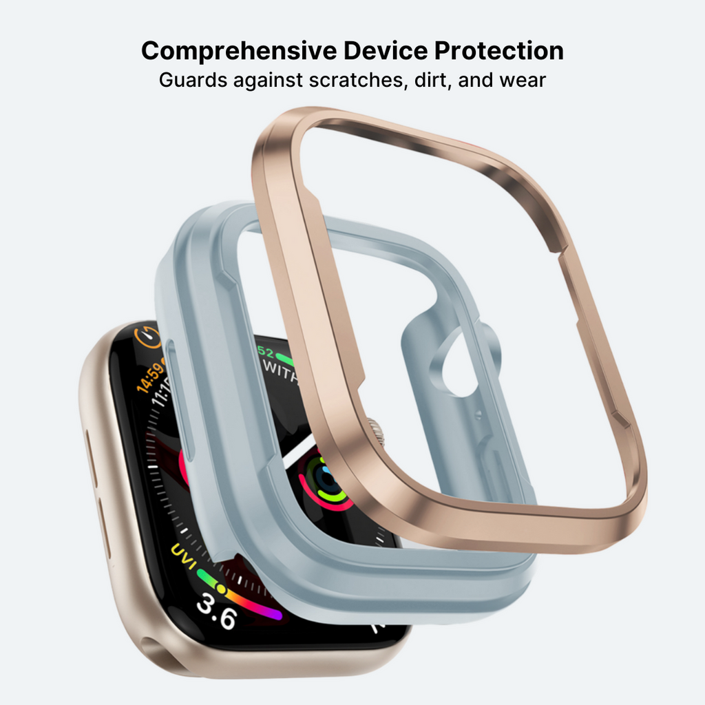 Scratch Protective Metal Case for Apple Watch