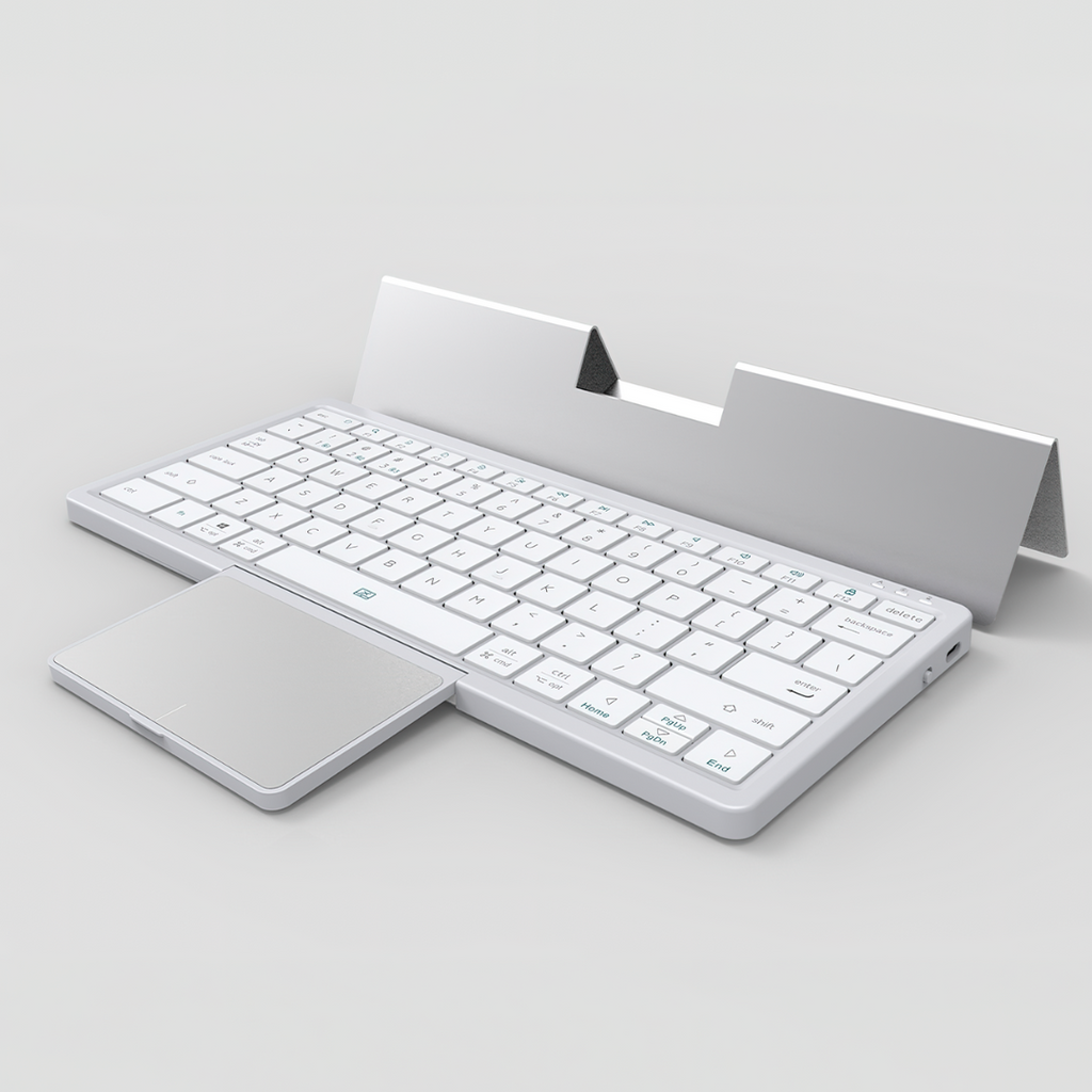 Wireless Portable Keyboard for Tablets and Smartphones