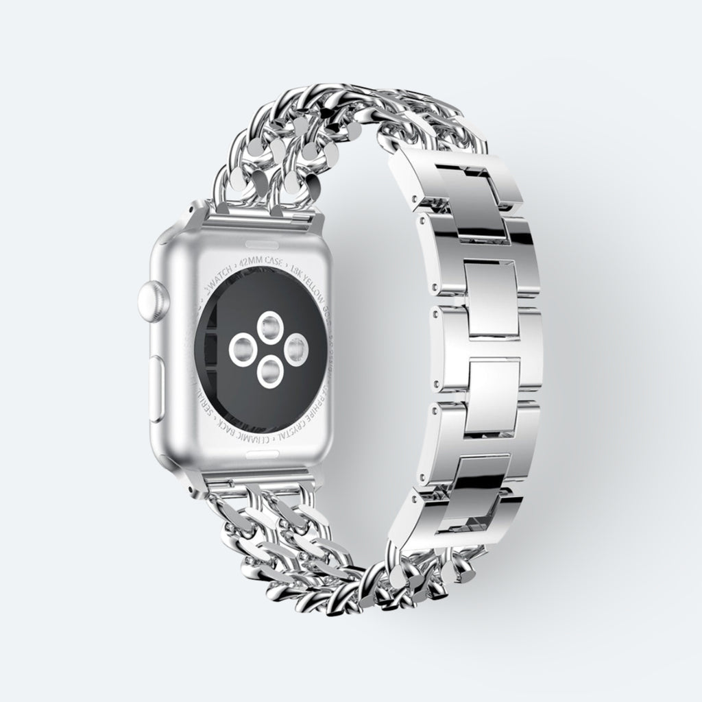 Duo Link Metal Apple Watch Band
