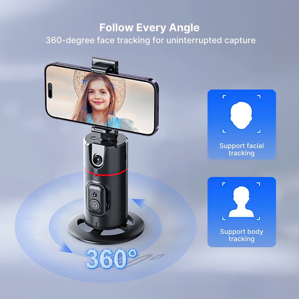 AutoFocus 360 Smart Tracking Camera Stick