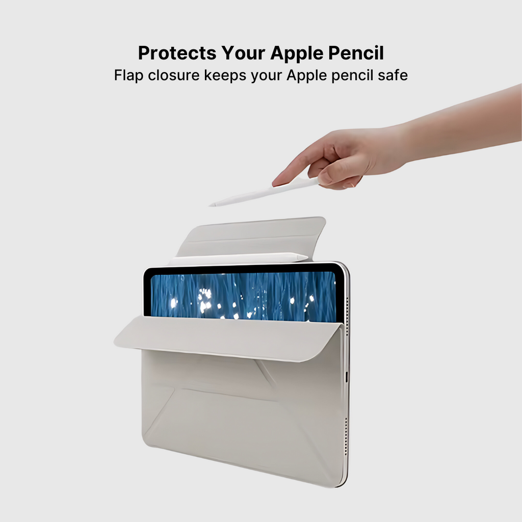 iPad YFolding Case with Strong Hold BlueBolt Chargers