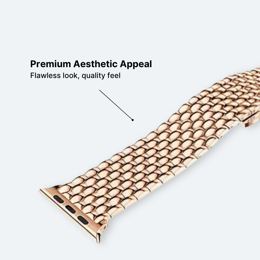 Stainless Metal Apple Watch Band