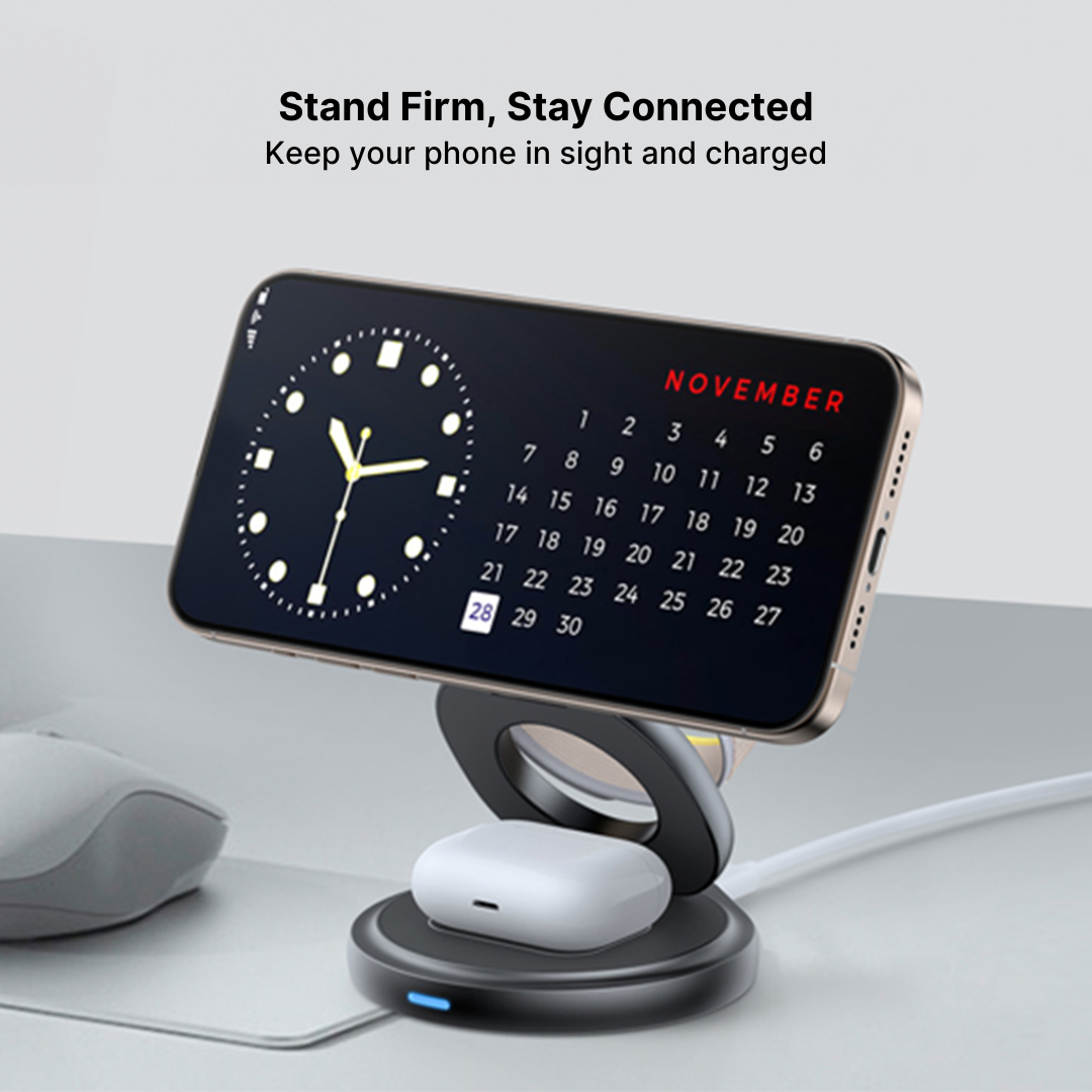 FlexCharge 3-in-1 Magnetic Wireless Charger
