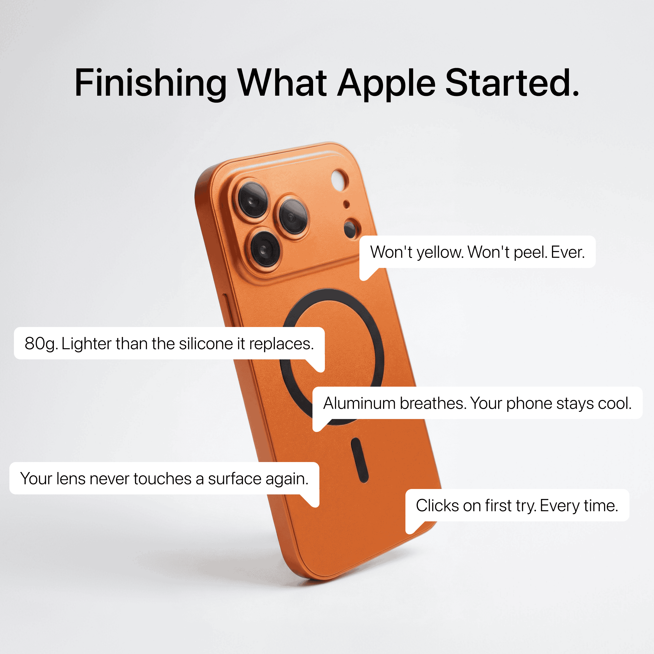 iPhone Metal Case with Camera Guard, MagSafe Phone Cases, iPhone 17 Air, Gold, BlueBolt iPhone Metal Case with Camera Guard, MagSafe Phone Cases, iPhone 17 Air, Gold, BlueBolt