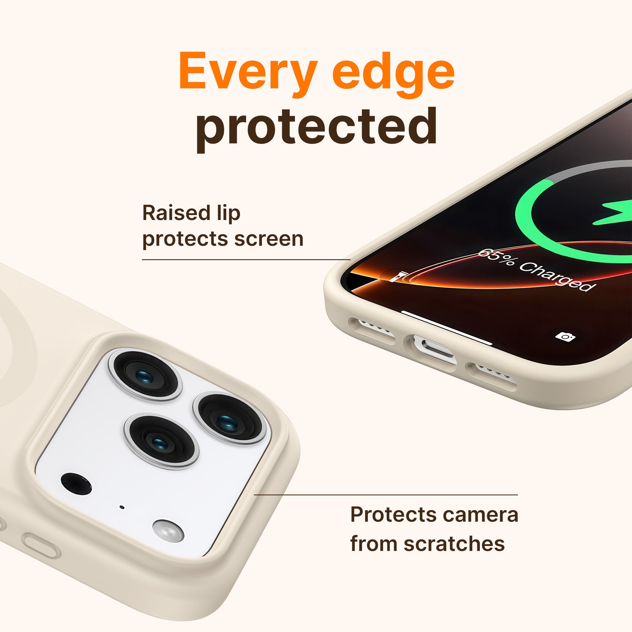 Liquid Silicone MagSafe Compatible iPhone Case