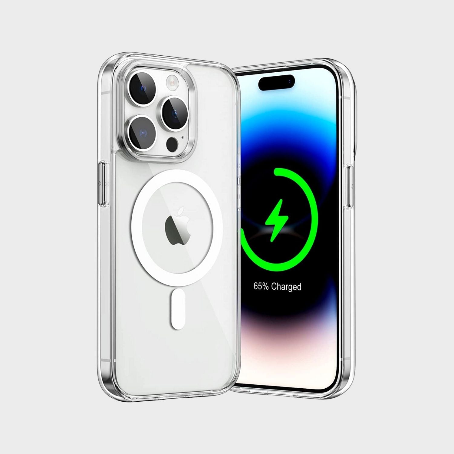 iPhone Clear MagSafe Case | MagSafe Case l Clear MagSafe Protective Case | Transparent Protection Case | Apple Transparent Case | BlueBolt iPhone Clear MagSafe Case | MagSafe Case l Clear MagSafe Protective Case | Transparent Protection Case | Apple Transparent Case | BlueBolt