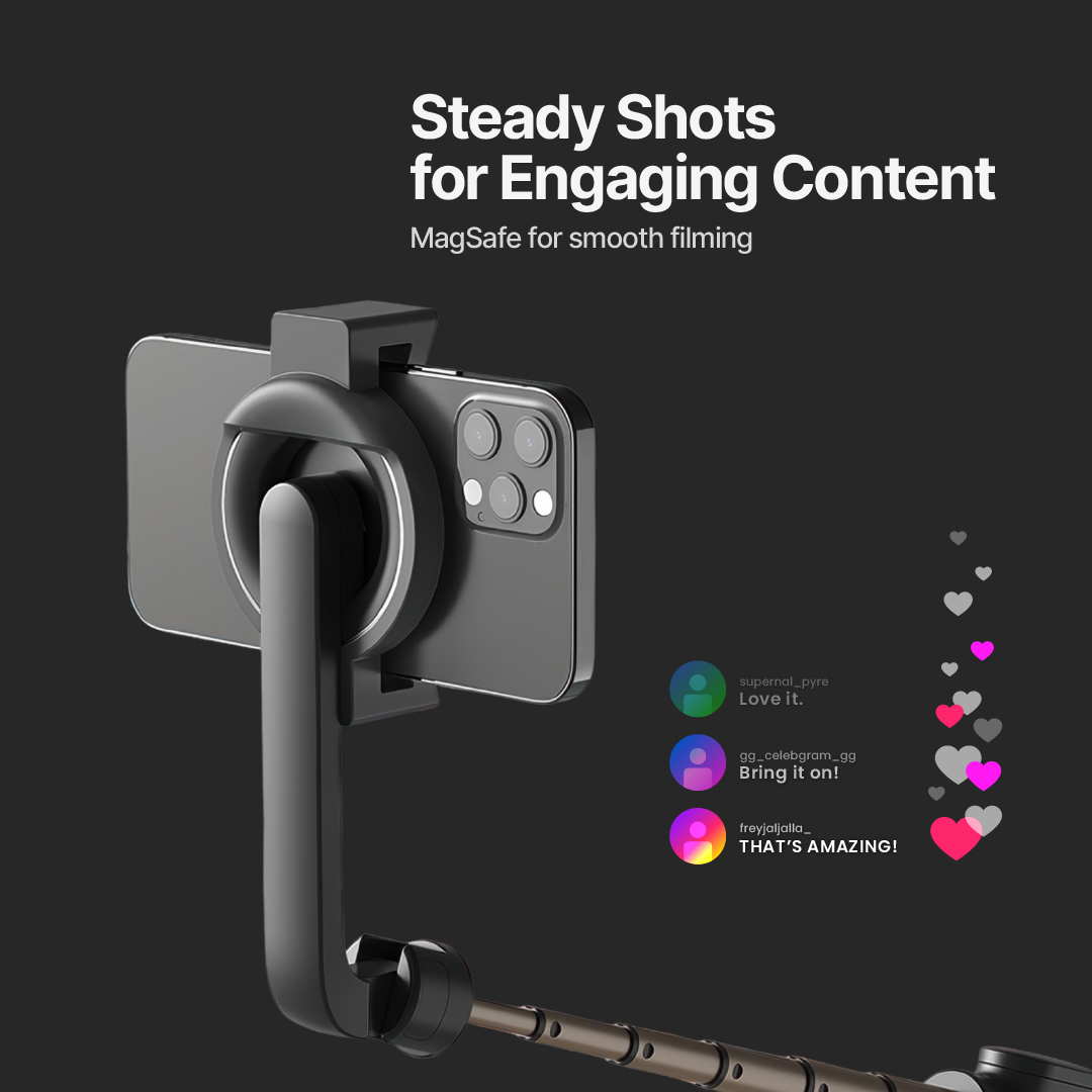 MagSafe Tripod with Wireless Remote for Creators
