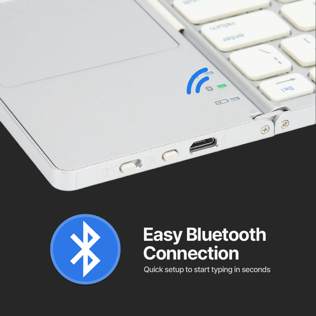 NanoFold Bluetooth Mini Keyboard