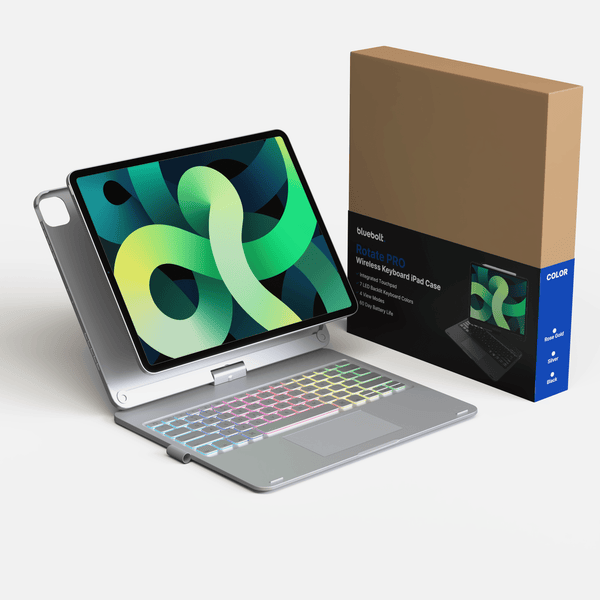 Rotate Pro Wireless Keyboard Case for iPad – BlueBolt Chargers