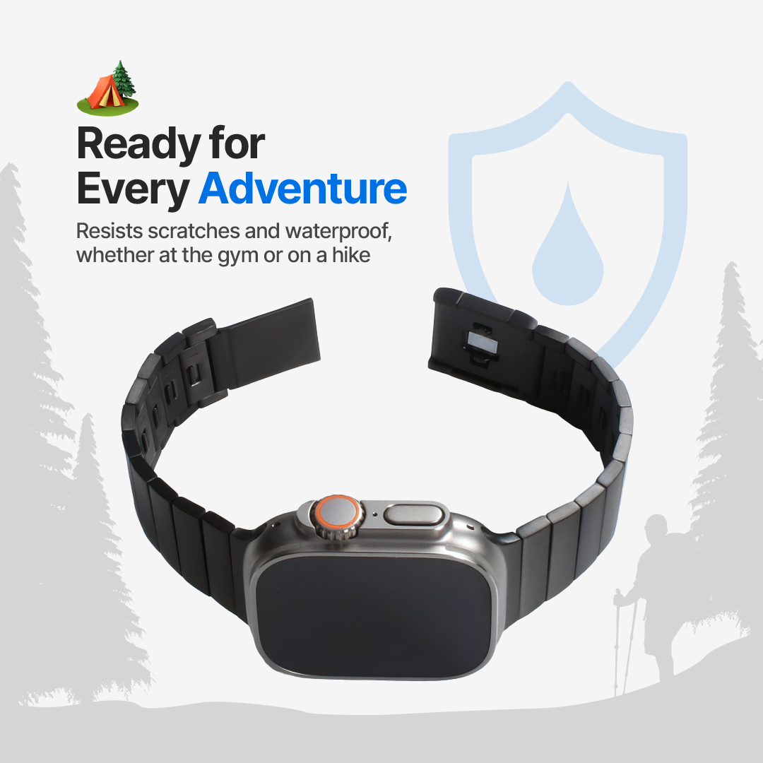 UltraSlim Titanium Pro Band for Apple Watch