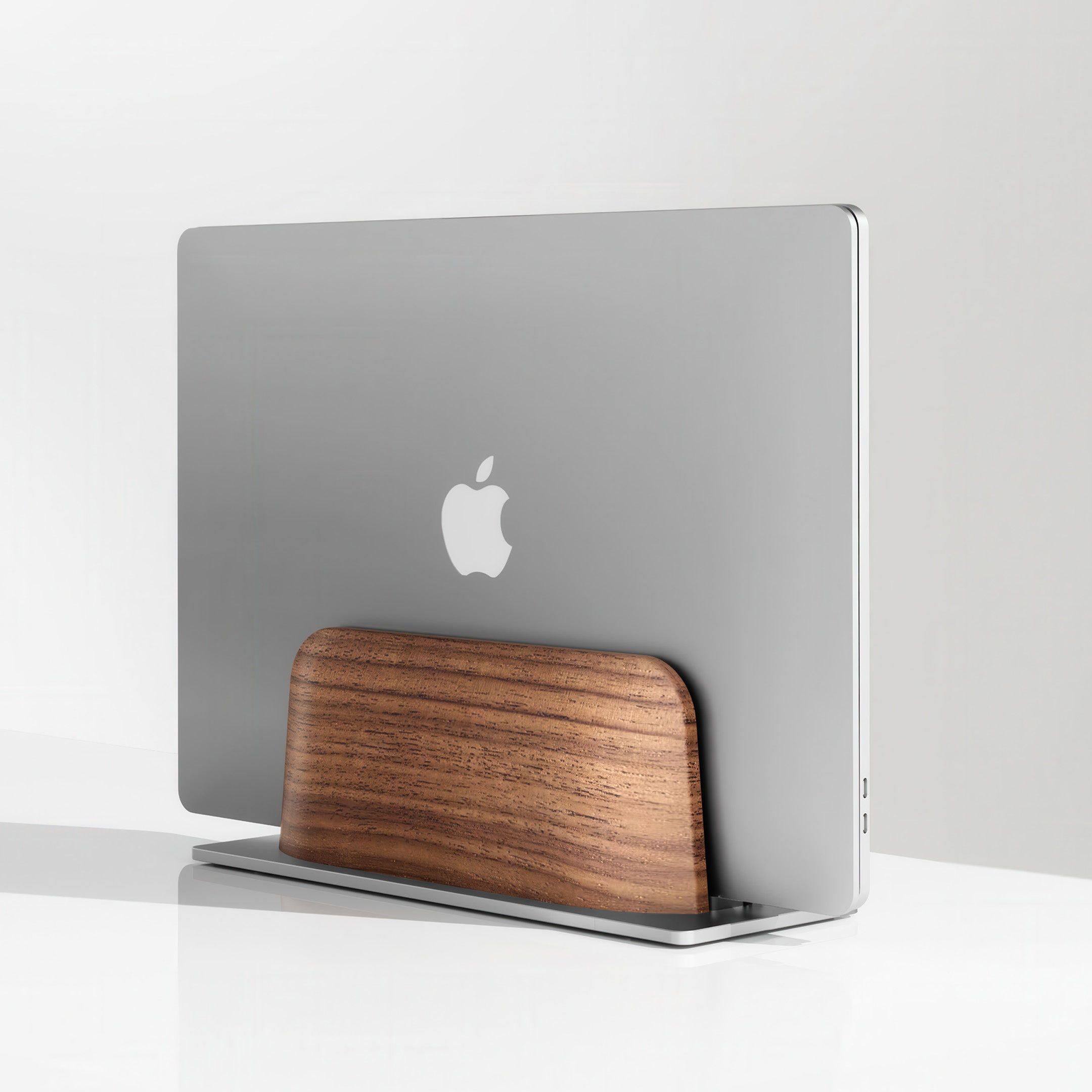 Wooden Vertical Laptop Holder