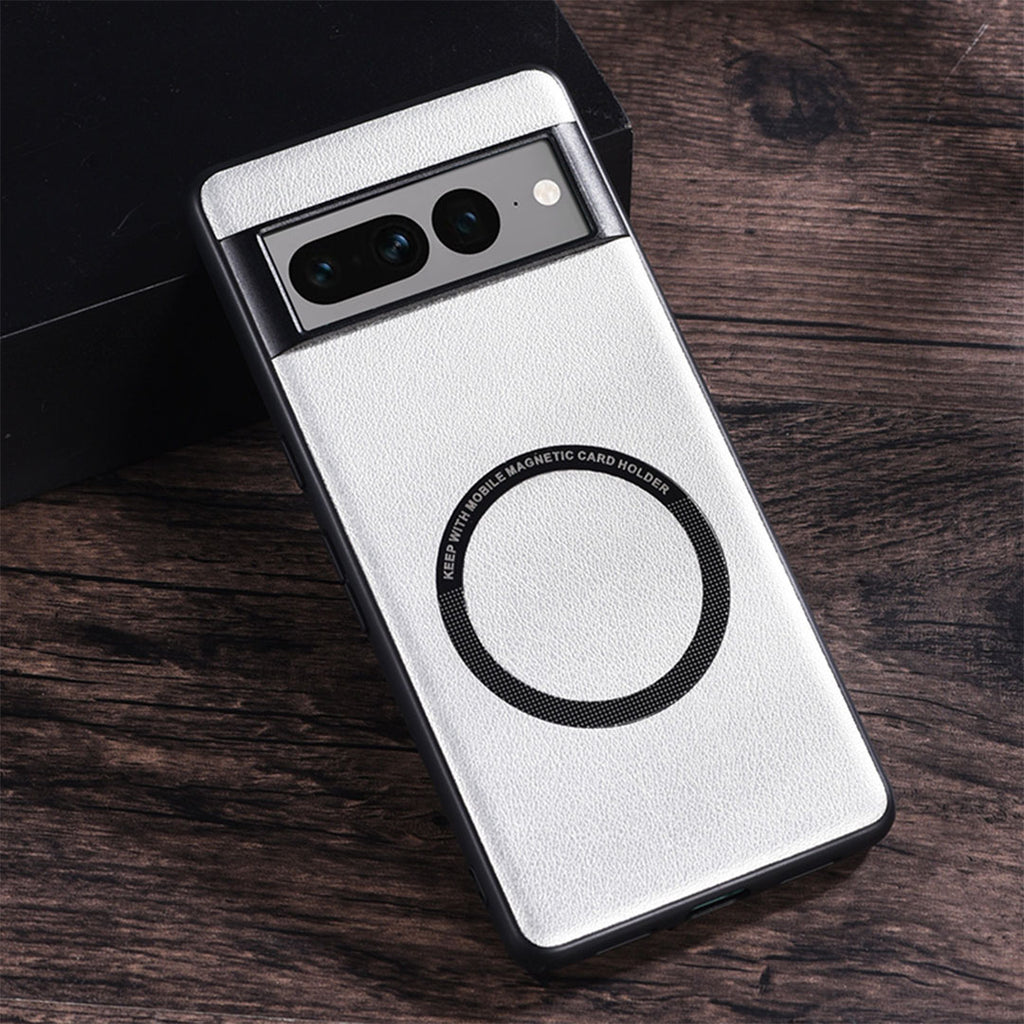 Canvas Leather Magnetic Cover Case For All Google Pixel 7 / 7 Pro Pixel 6  Pro Pixel 5 / 4
