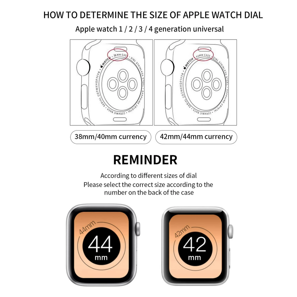 Solid Silicone Apple Watch Band