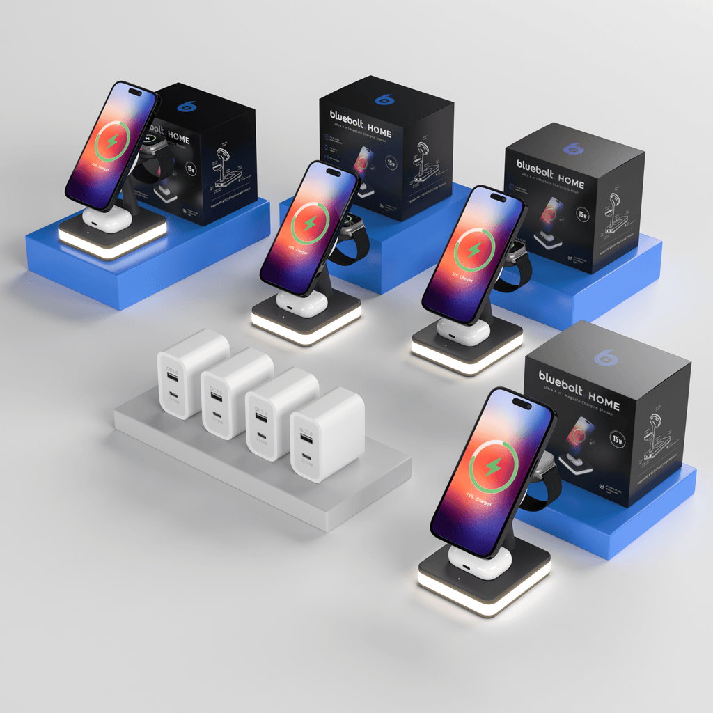 4 in 1 apple charging station outlet