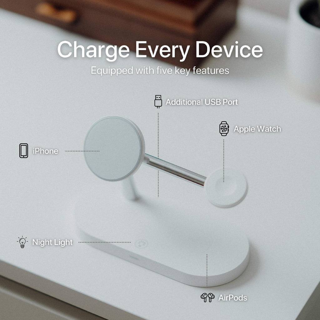 4-in-1 MagSafe Wireless Charging Station