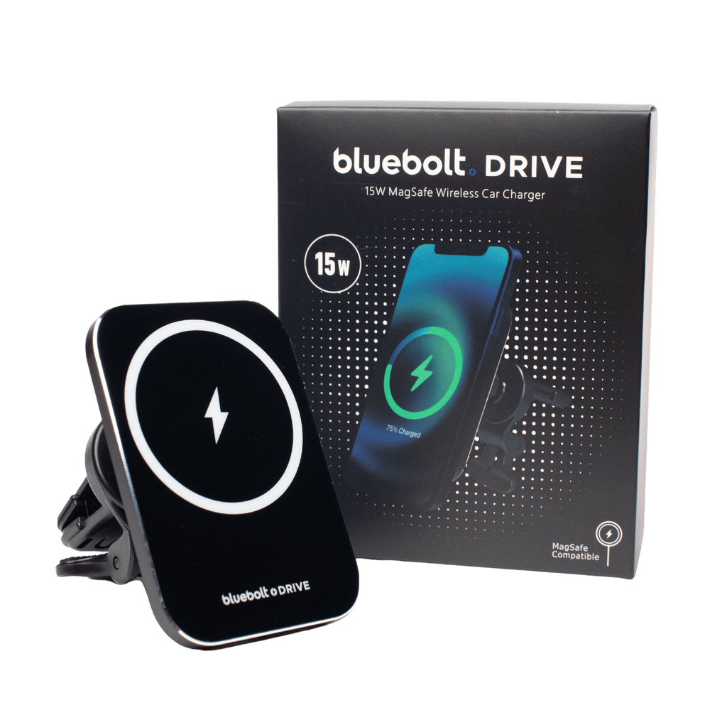 MagSafe Wireless Car Charging Mount for iPhone – BlueBolt Chargers